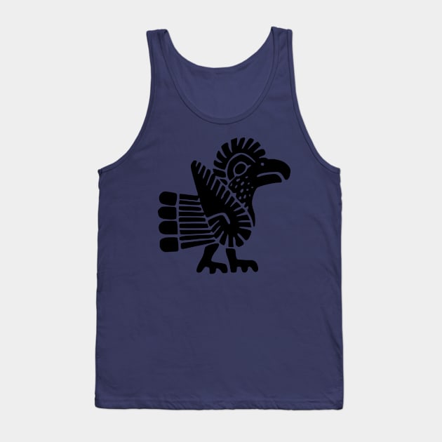 Rooster Tribal Symbol Tank Top by ppandadesign